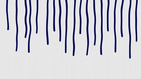 Stylized 2D Blue Vertical Lines Gloomy Background 4K Loop Alpha Stock Footage 337875928
