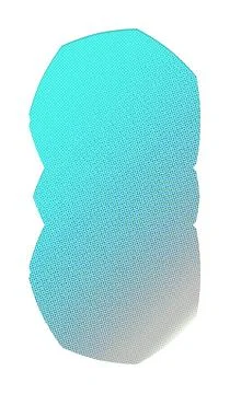 Stylized Abstract Gradient Icons for Digital and Creative Design Illustrazione stock