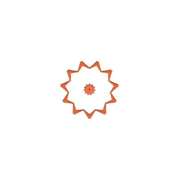 Stylized Abstract Gradient Icons for Digital and Creative Design Illustrazione stock