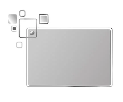 Stylized abstract industrial frame Stock Illustration