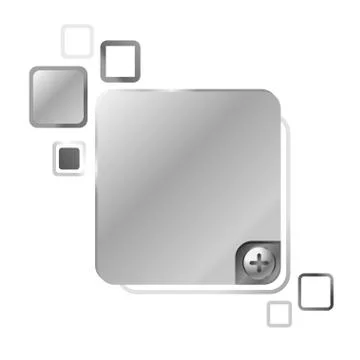 Stylized abstract industrial frame Stock Illustration