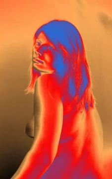 Stylized act Foto stock