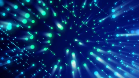 Stylized Alien Code Particle Field Animated Looping Background Vidéo 85621873