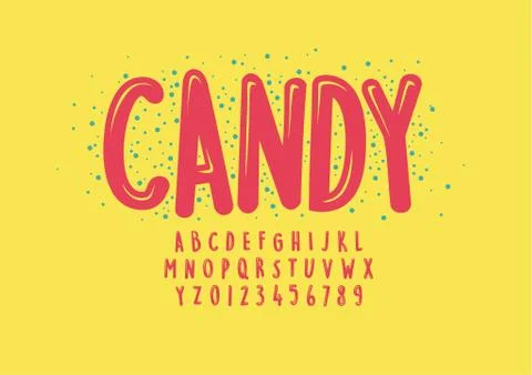 Stylized alphabet Stock Illustration
