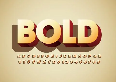 Stylized alphabet Stock Illustration