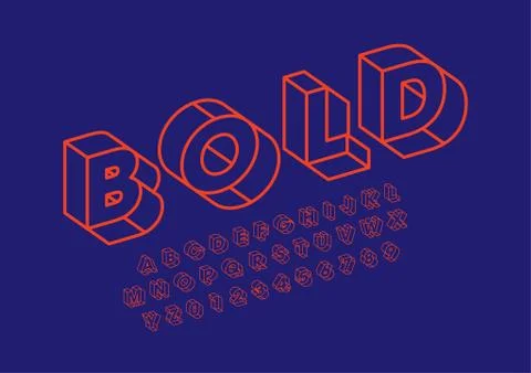 Stylized alphabet Stock Illustration