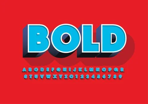 Stylized alphabet Stock Illustration