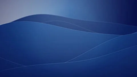 Stylized blue sand dunes drift in a seamless loop Stock Footage 341070774