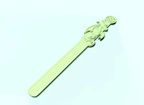 Stylized bookmarks for books with different patterns and animals on an isol.. Stockillustratie