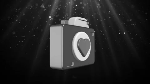 Stylized camera Loop Stock Footage 308018404