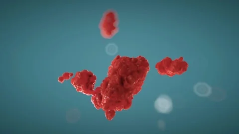 Stylized cell Stock Footage 122197369