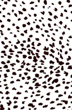 Stylized cheetah skin pattern Illustrazione stock