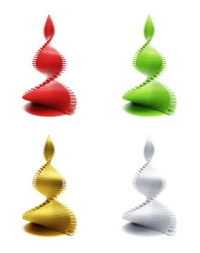 Stylized Christmas tree Stock Illustration