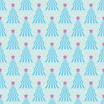 Stylized Christmas tree Illustrazione stock