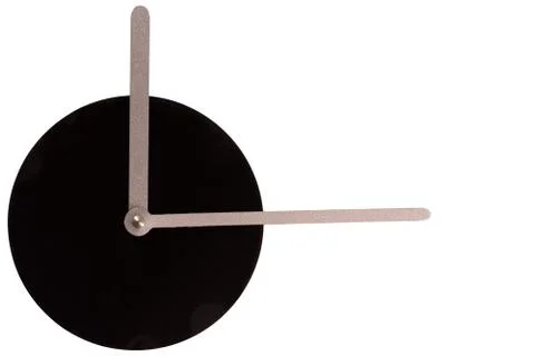 Stylized clock exclamation mark with space for branding, events, advertising.  Stock Illustration