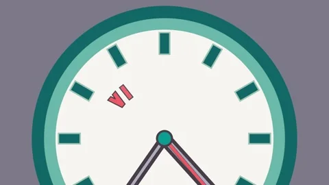 A stylized clock with the word VISA and the year 2026 marked on its face. The Stock Footage 326201302