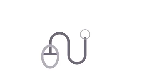 A stylized computer mouse with a dollar sign, illustrating themes of financ.. 스톡 동영상 335011971