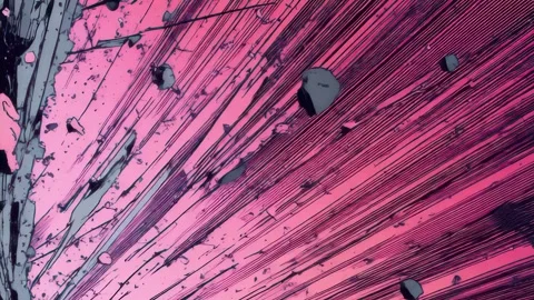 Stylized Cracked Background for Animation Stock Footage 309437578