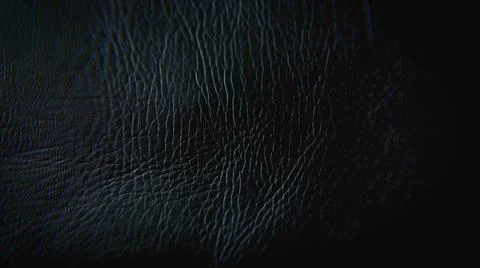 Stylized Dark Black Leather Texture Stock Photos