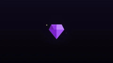 A stylized digital gem 動画素材 336477157