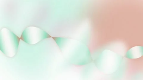 A stylized DNA double helix wave pattern twists in a seamless loop Stock Footage 342861822