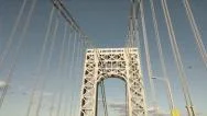 Stylized Drive Across Bridge In New York City Stock Video Stock Footage
