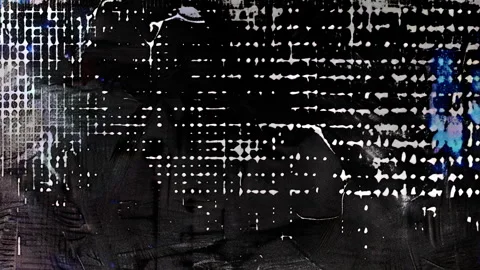 Stylized Dynamic Grunge Texture Display Stock Footage 296185812