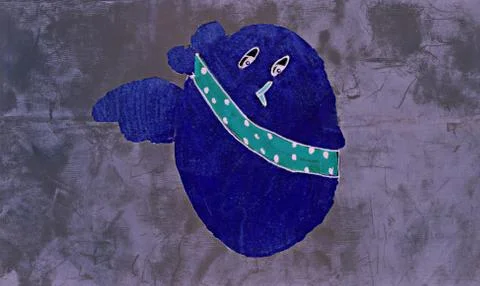 Stylized Easter egg Foto stock