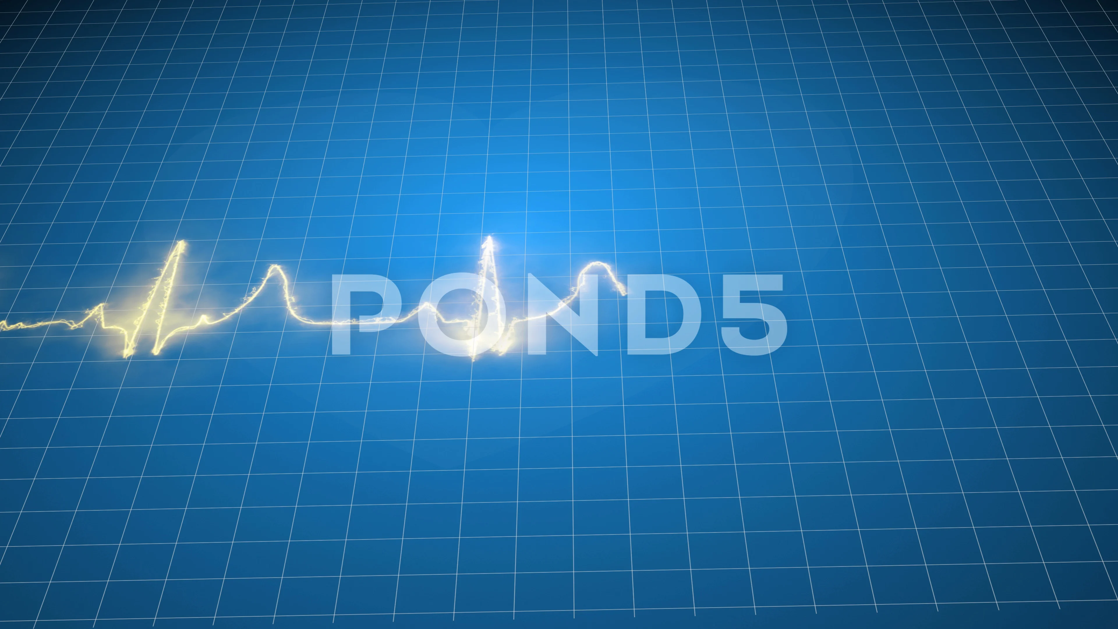 Stylized EKG Fast, Heart rate Stock Video Pond5