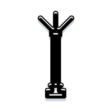 Stylized electrical engineer tool or component Stock Illustration