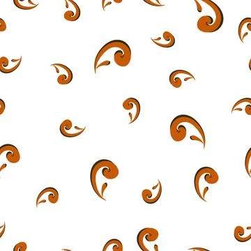 Stylized elements in the pattern, reminiscent of Old Russian painting. Stock Illustration