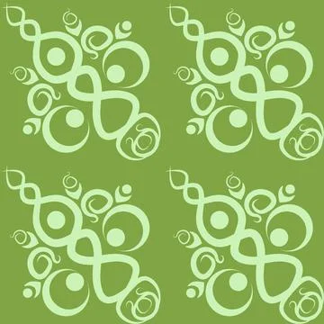 Stylized ethnic pattern - graphics. A fabulous world. Oriental motifs, tiles. Stock Illustration