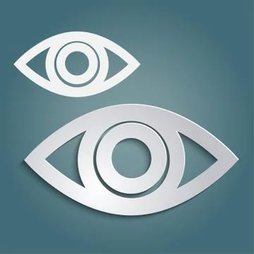 Stylized eye Stock Illustration