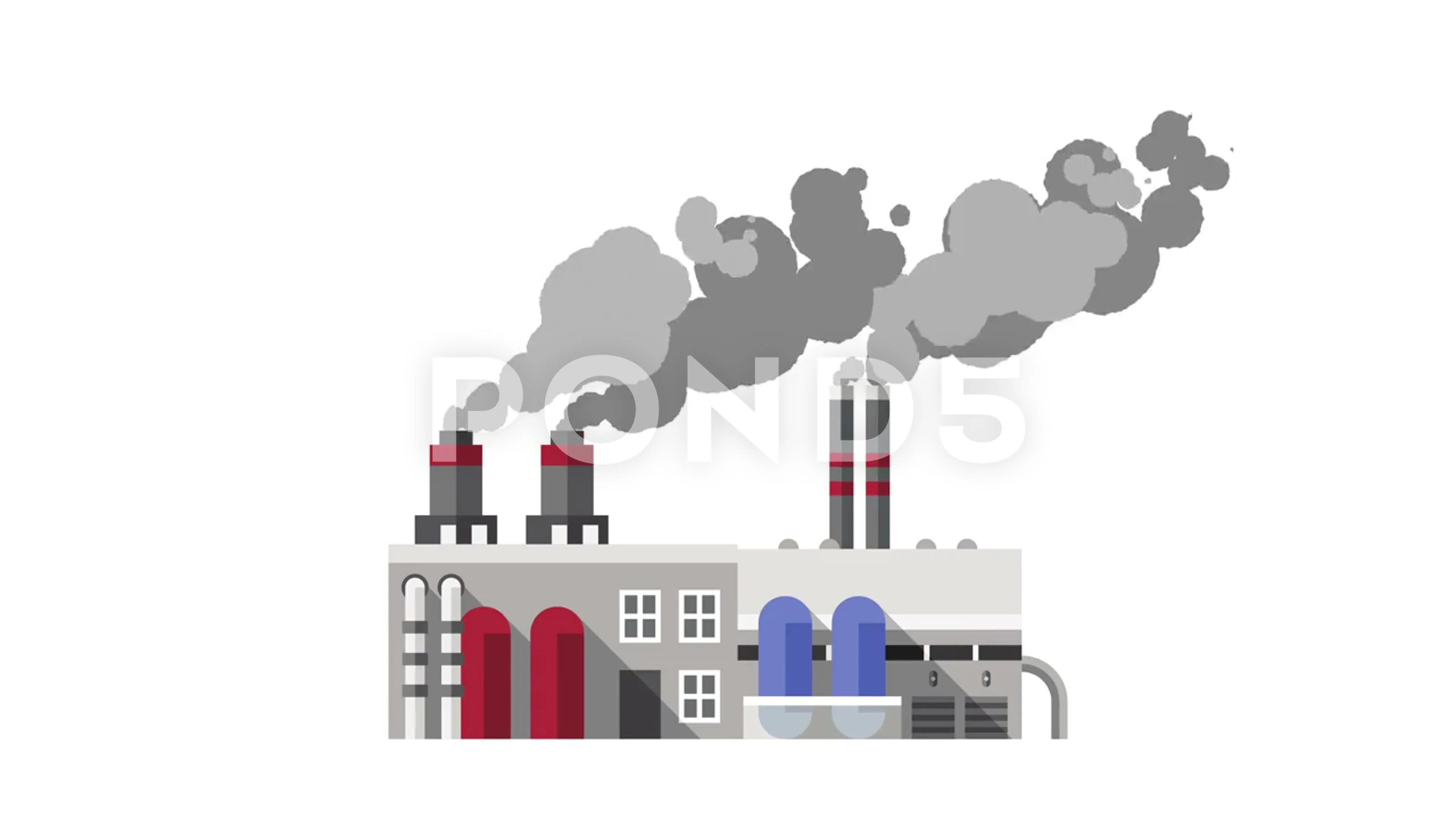 factories smoke pollution