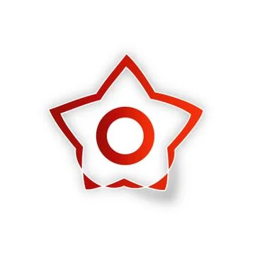 Stylized flower design element for web use Stock Illustration