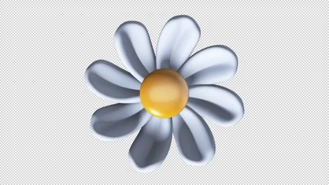 Stylized Flower V2 Stock Footage 308021870