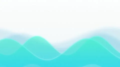 Stylized fluid ripples undulating seamless loop motion background Stockbeeldmateriaal 345075637