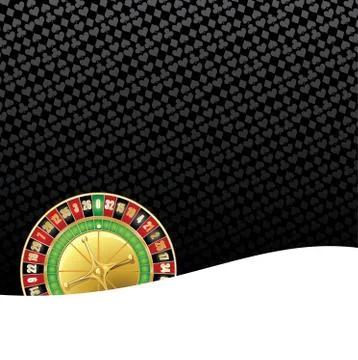Stylized gambling background Stock Illustration
