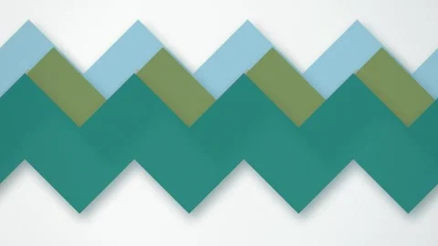 Stylized geometric diamond zigzag pattern seamless loop motion Stock Footage 348050186