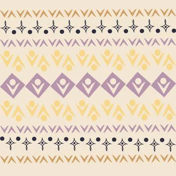 Stylized geometric pattern on a square background. Shape. Ethnic イラスト素材