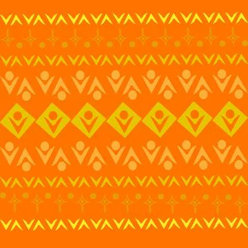 Stylized geometric pattern on a square background. Shape. Ethnic 스톡 일러스트