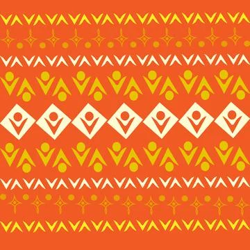 Stylized geometric pattern on a square background. Shape. Ethnic 스톡 일러스트