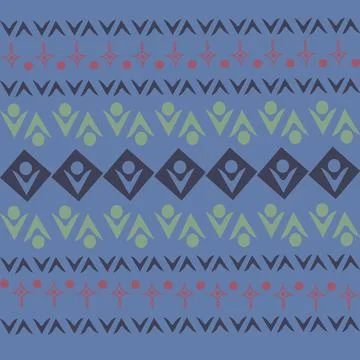 Stylized geometric pattern on a square background. Shape. Ethnic 库存照片