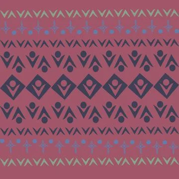 Stylized geometric pattern on a square background. Shape. Ethnic 库存照片