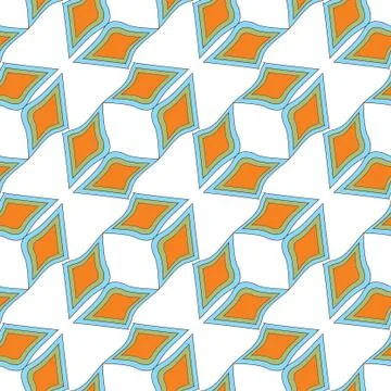 Stylized geometrical pattern Stock Illustration