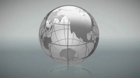 Stylized Globe Loop Vidéo 7737775
