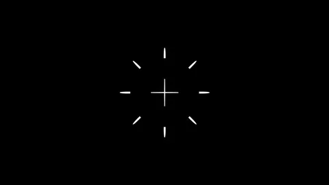 Stylized glowing circle pop animation with animated sparks and subtle line .. Stock Footage 310711526