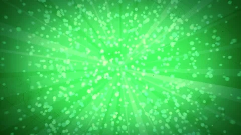 Stylized green rays flat rotate animation Stock Footage 61612295