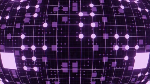 Stylized Grid Animation Loop 4K 스톡 동영상 172181906