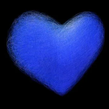 Stylized heart Stock Illustration